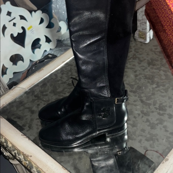 Knee high Tory Burch black boots - Picture 3 of 6